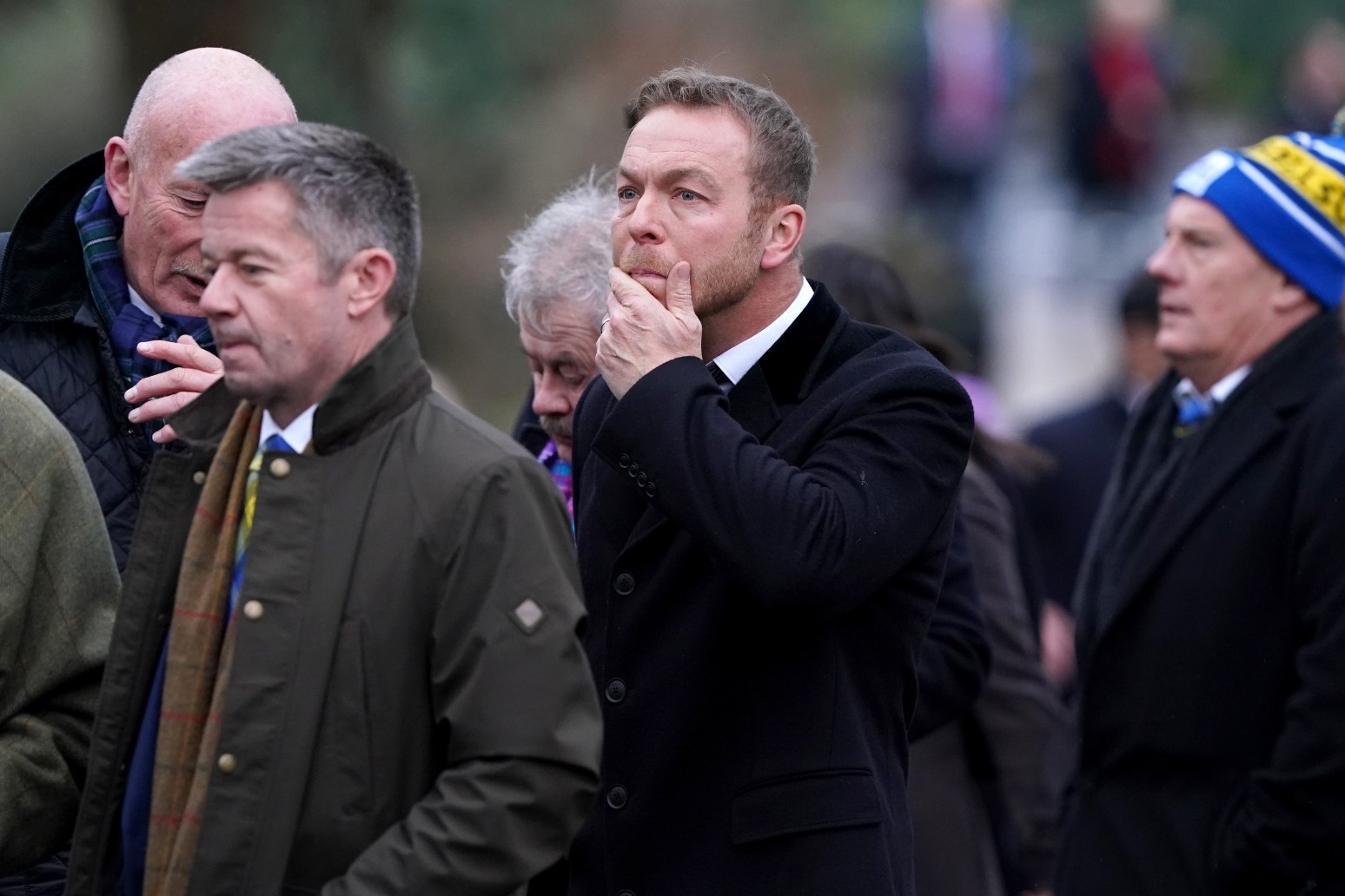 Mourners gather for Doddie Weir memorial service in Melrose 